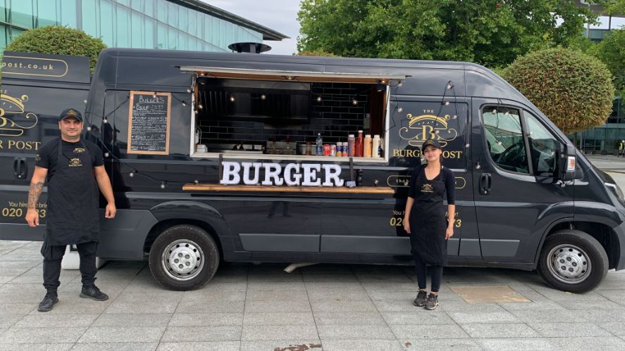 Mobile Burger Van Sunbury Common